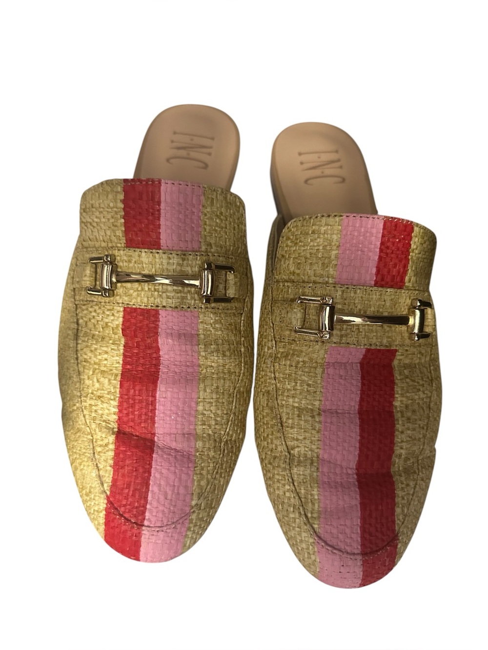 INC MULES -pink/red